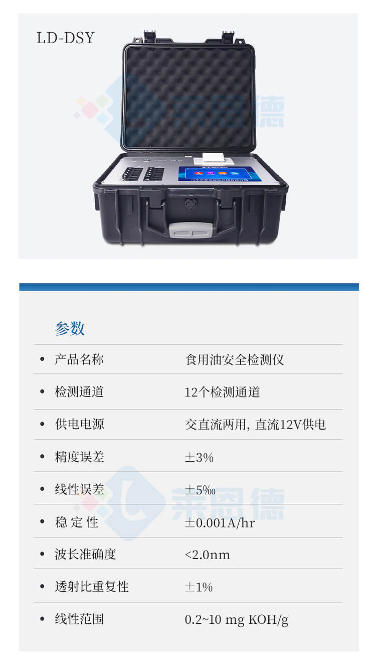 地溝油綜合檢測儀