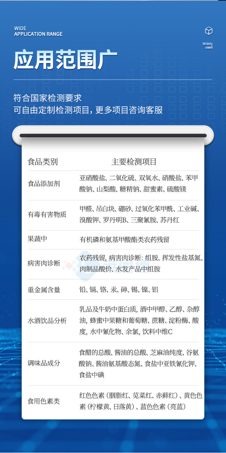 食品安全快速分析儀
